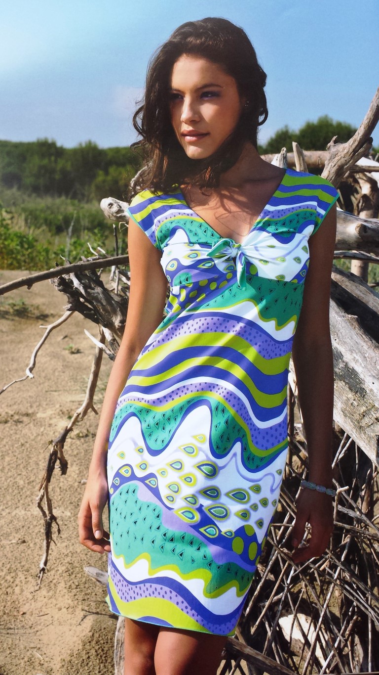 Abito colorato Margarita